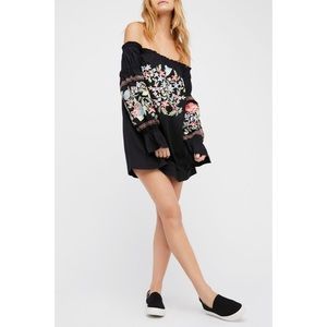 ⚡️FP Embroidered Off The Shoulder Dress⚡️